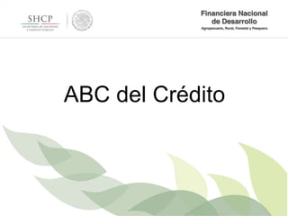 ABC del Crédito
 