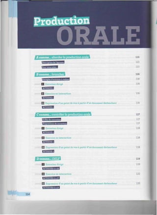 A comme... aborder la production orale
Description de l'épreuve
uSSESES
B comme... brancher
Exemples d'activités à réaliser
////////////fl Entretien dirigé
IMfTVmJI
///////////fB Exercice en interaction ...
1232531
///////////IBI Expression d'un point de vue à partir d'un document déclencheur
C comme... contrôler la production orale
Grilles de correction
Propositions de correction
////////////D Entretien dirigé
riWfi'iTifl
//////////.'/O Exercice en interaction
Tn'TTl'fTT'H
////////////OH Expression d'un point de vue à partir d'un document déclencheur
••U.WLÍJI
D comme... DELF
////////'///H Entretien dirigé
ACTIVITES 2 à 16
///////////^B Exercice en interaction
////////////B3 Expression d'un point de vue à partir d'un document déclencheur
TnfWTifrf-fill
115
115
115
116
.116
116
116
116
117
117
117
118
118
118
119
119
122
125
114
 
