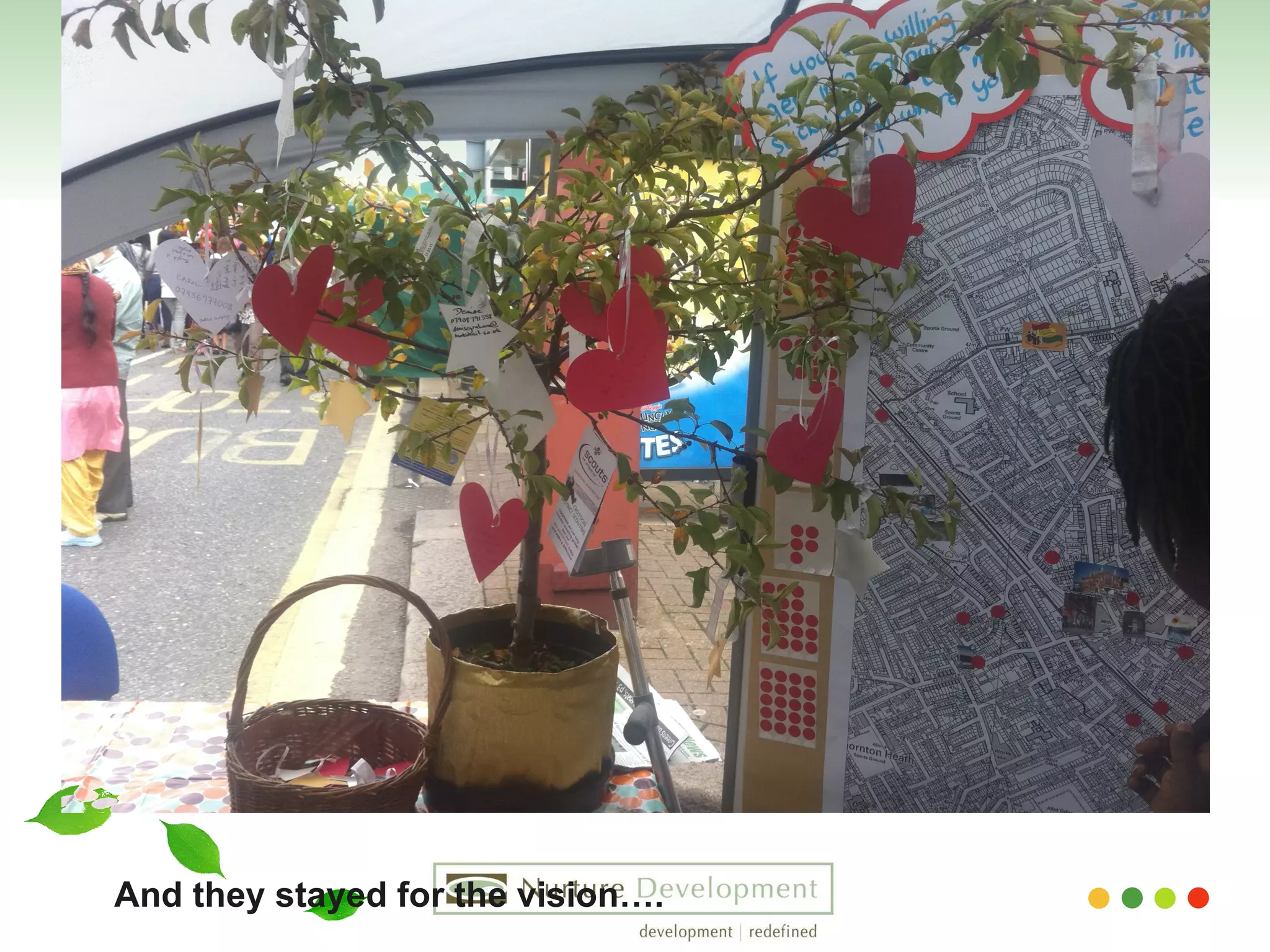 And they stayed for the vision…. 