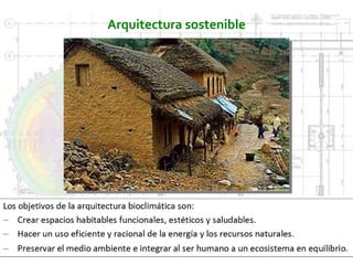 Arquitectura sostenible
 