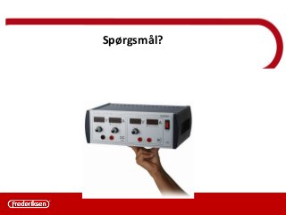 Spørgsmål?
 