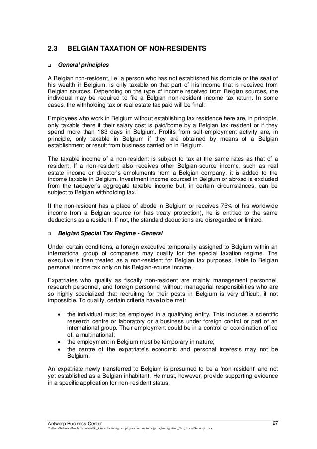 Capital Gains Tax Belgium Property Capital Gains Tax Belgium Property