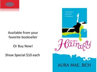 Available from your
favorite bookseller
Or Buy Now!
Show Special $10 each
 