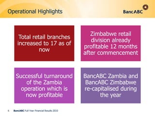 Strategy and outlookHIGHLIGHTSDouglas Munatsi