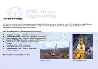 Abc heavy engineering capability statement | PDF
