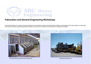Abc heavy engineering capability statement | PDF