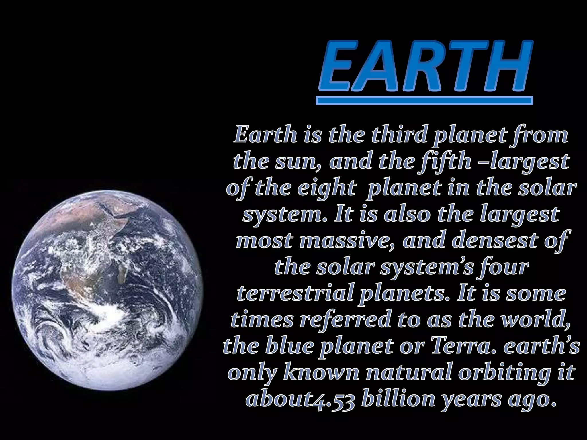 GEOLOGY OF MERCURYMercury’s face surface is overall very similar in appearance to the moon, showing extensive mare-like-plains and heavy cresting, indicating that it has been geologically inactive for billions years. since our knowledge of mercury's geology has been based on the 1975 mariner fly by  and terrestrial observations, is it the least under stood of the terrestrial  planets.
