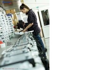 ■ Blick in die
                 Fabrikation: eine
                 Mitarbeiterin
                 verpackt die soeben
                 produzierten
                 Receiver.




118 TELE-satellite — Global Digital TV Magazine — 10-1
                                                     1/201 — www.TELE-satellite.com
                                                         1
 