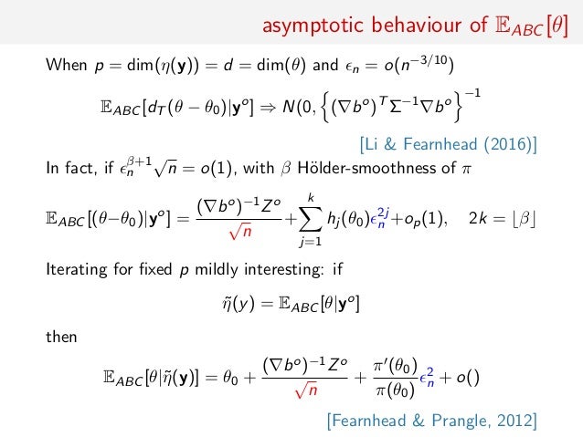 Convergence Of Abc Methods