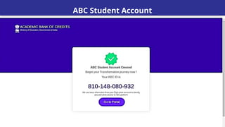 Abc Register ABC registration Process for students.pptx