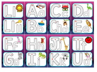 abc remarcado para preescolar y primaria