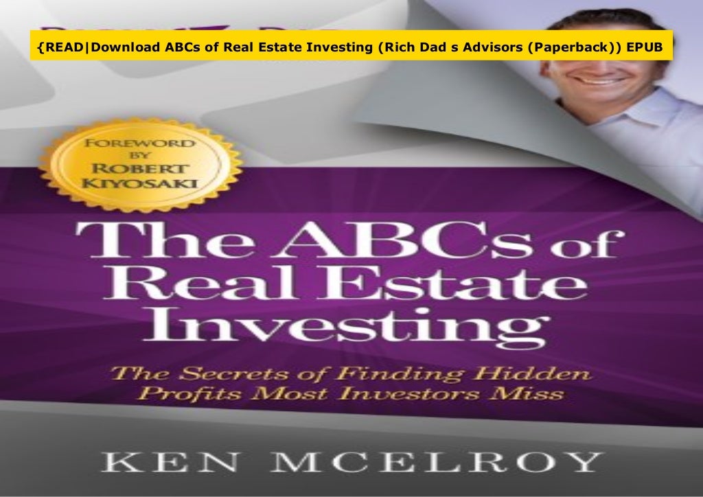 {READDownload ABCs of Real Estate Investing (Rich Dad s Advisors