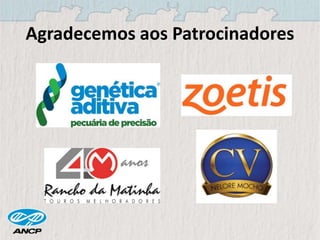 Agradecemos aos Patrocinadores
 