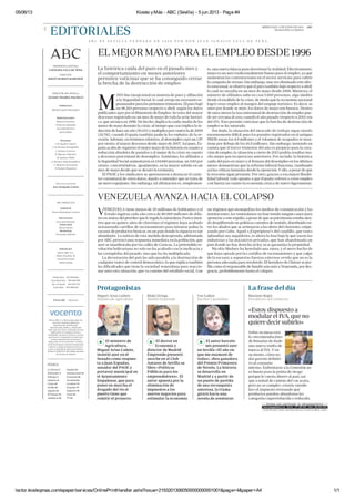 05/06/13 Kiosko yMás - ABC (Sevilla) - 5 jun 2013 - Page #4
lector.kioskoymas.com/epaper/services/OnlinePrintHandler.ashx?issue=21932013060500000000001001&page=4&paper=A4 1/1
 