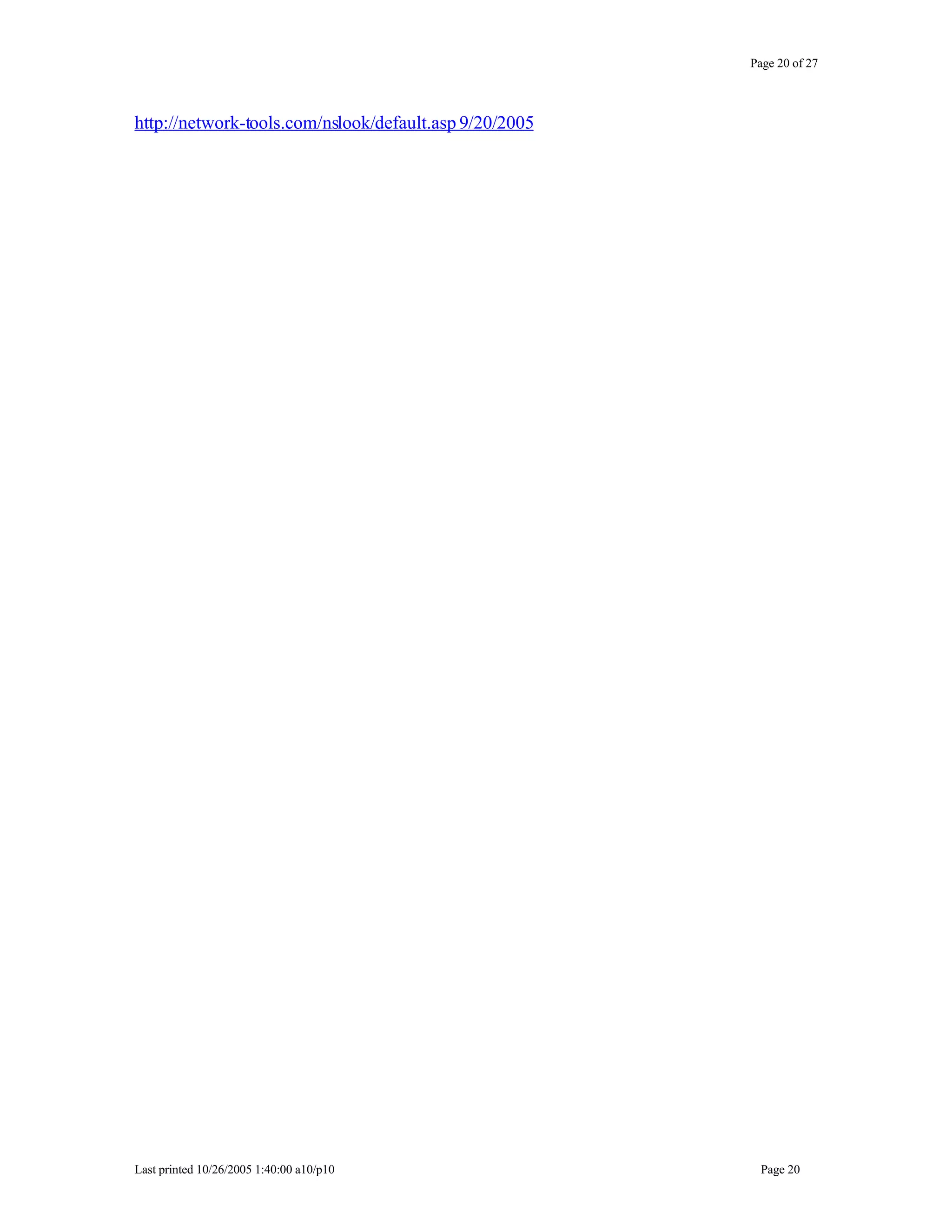 Leaked Network Security Information Analysis