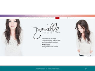 @MEETTHECOHENS	
  	
  	
  ★	
  	
  	
  #FREELANCECAMP2015	
  	
   27	
  
 