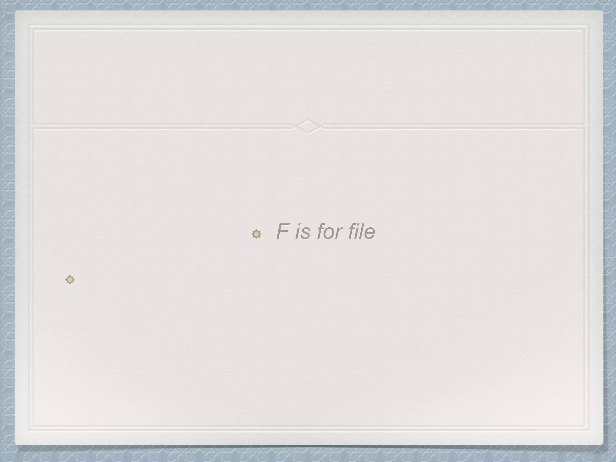 Abcs of chris franklin final copy