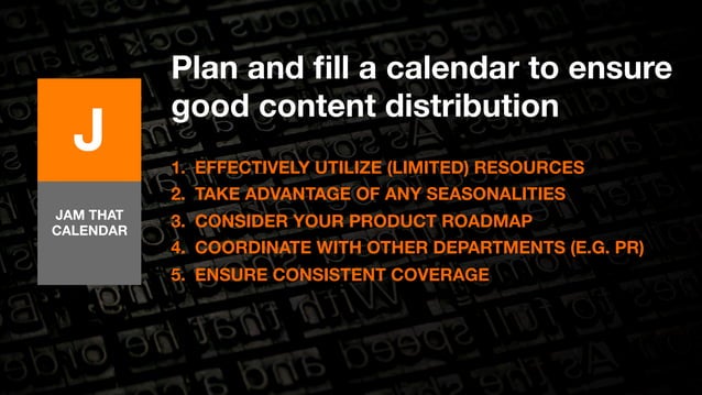 ABCs Of Content Marketing A M PPT