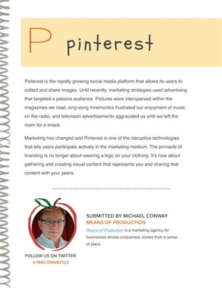 Pinterest is the rapidly growing social media platform that allows its users to
collect and share images. Until recently, ...