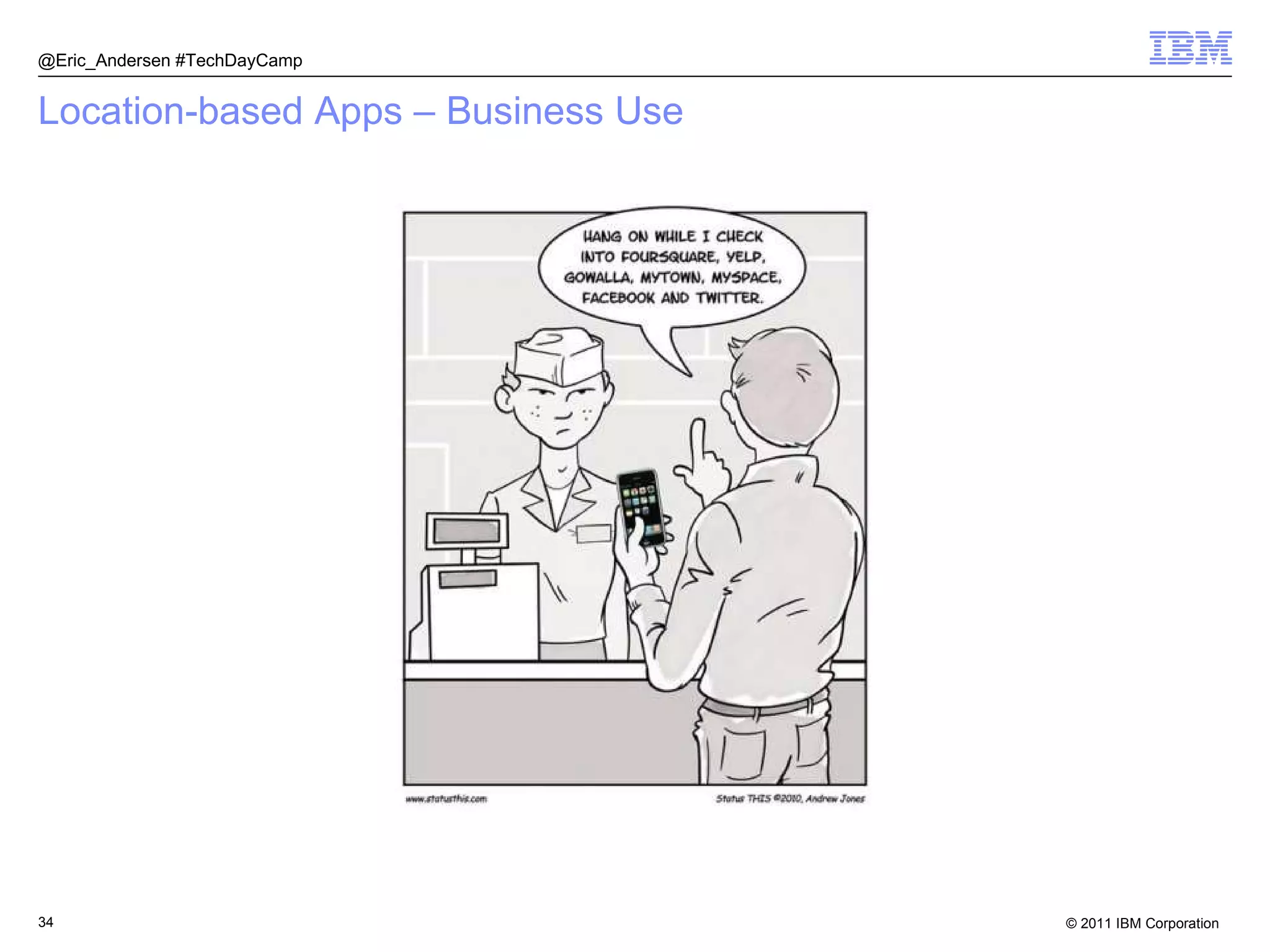 Location-based Apps – Business Use @Eric_Andersen #TechDayCamp 