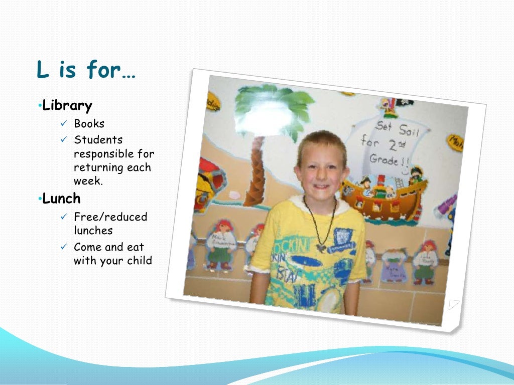 Abc’s of second grade