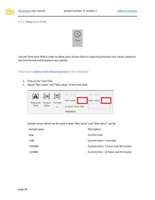 Abcsubmit User Manual - Documentation | PDF