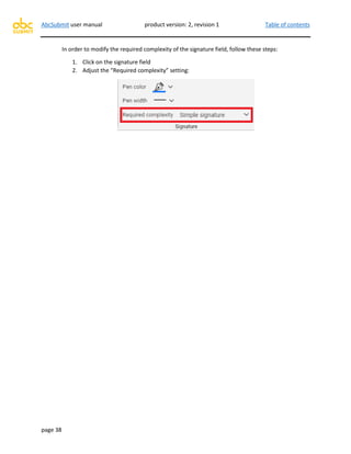 Abcsubmit User Manual - Documentation | PDF