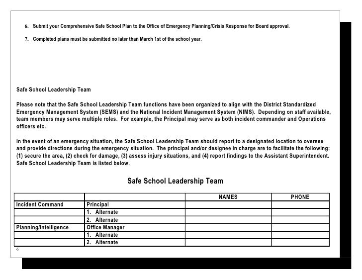 Crisis Plan Template 10 Word Pdf Google Docs Apple