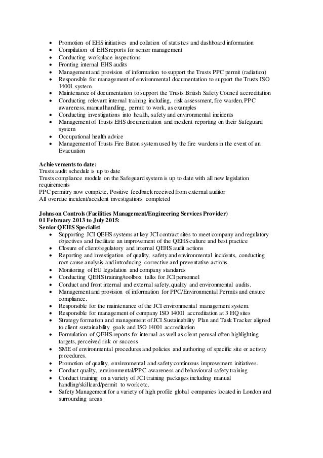 baker cv