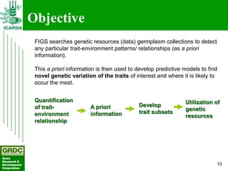 Searching for traits in PGR collections using Focused Identification of Germplasm Strategy