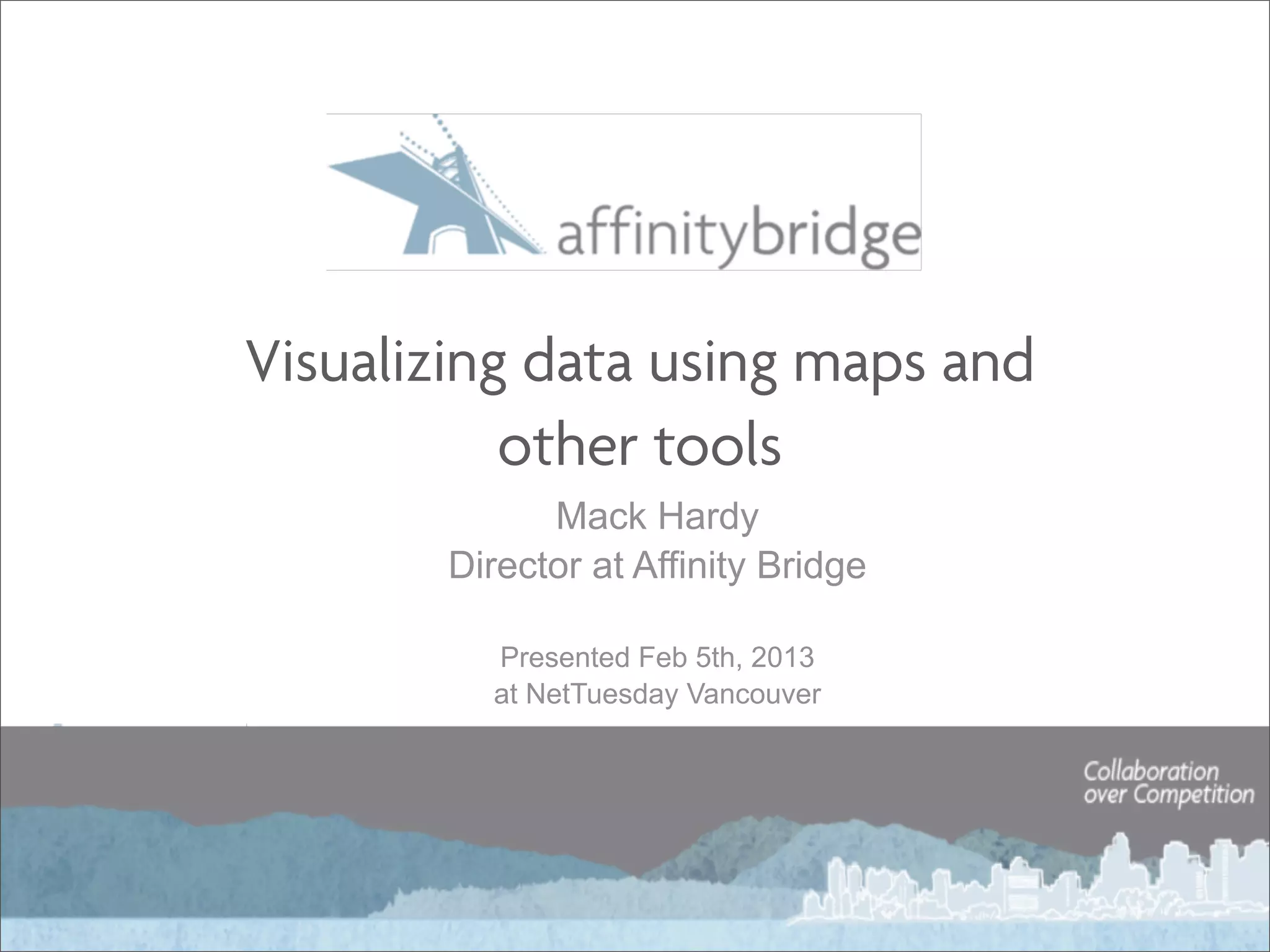 Data Visualization and Mapping using Javascript | PPT