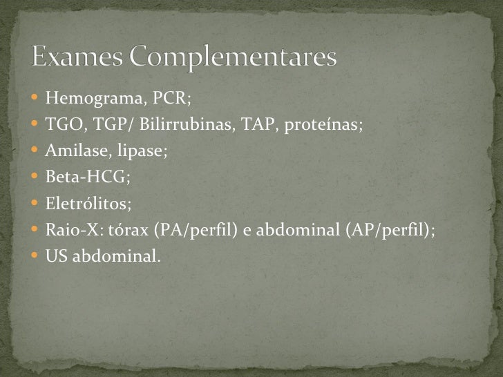 Exame lipase