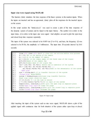 Control engineering assignment | DOCX