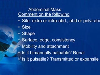 Bimanually Abdomen | PPTX