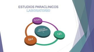 ESTUDIOS PARACLINICOS

 