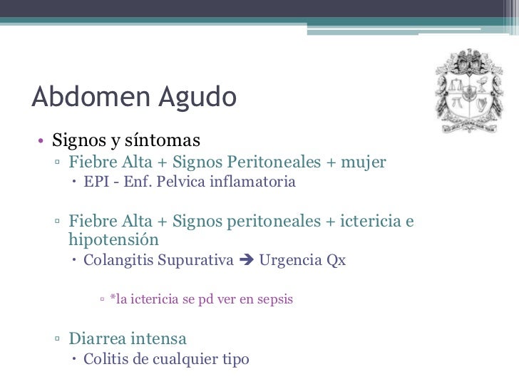 Abdomen agudo generalidades Abdomen agudo generalidades