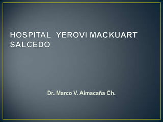 Dr. Marco V. Aimacaña Ch.
 
