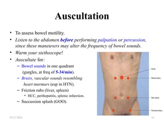 Comprehensive Guide to Abdominal and Genitourinary System Examination ...