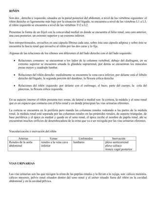 Abdomen y mienbro inferior