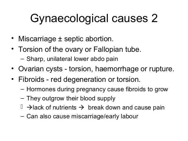 Abdominal Pain in Pregnancy Abdominal Pain in Pregnancy