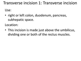 Abdominal access presentation | PPTX