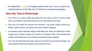 Abdominal CT scan | PPTX