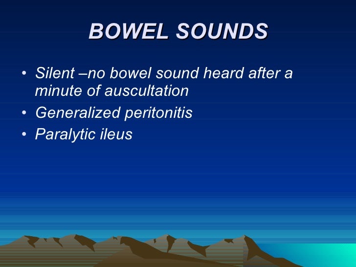 Abdominal examination Abdominal examination