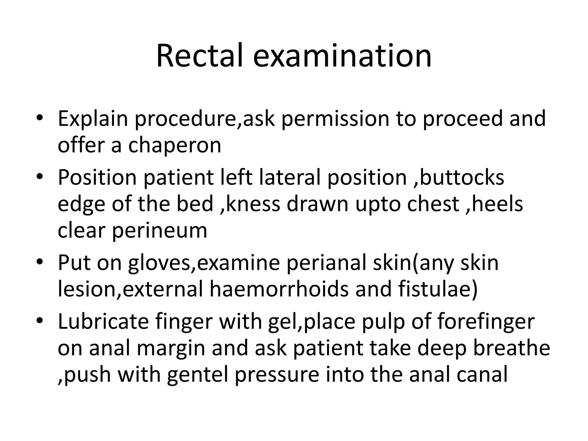 Abdominal Examination | PPTX