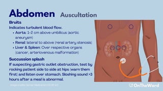 Abdominal Examination PowerPoint (OnTheWard.com)) | PDF