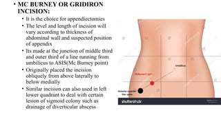 GENERAL ABDOMINAL INCISION FOR PHYSIOTHERAPY | PPTX