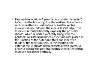 Comprehensive Guide to Abdominal Incision and Closure Techniques in ...