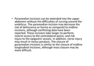 Comprehensive Guide to Abdominal Incision and Closure Techniques in ...