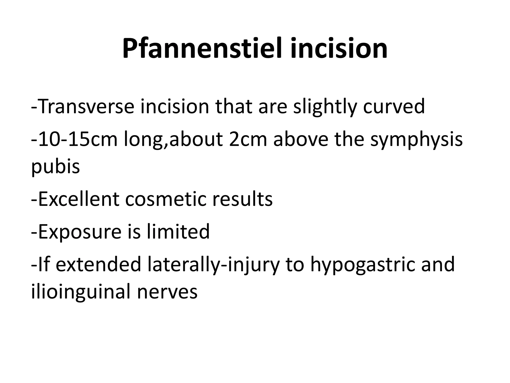 Abdominal incisions | PPTX