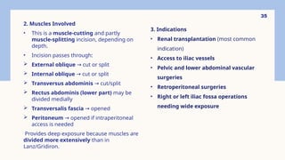 Abdominal incisions ppt with management and assessment | PPTX
